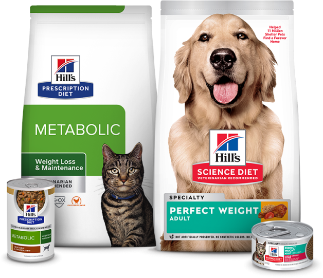 Metabolic Dry and Perfect Weight Dry and Wet Food