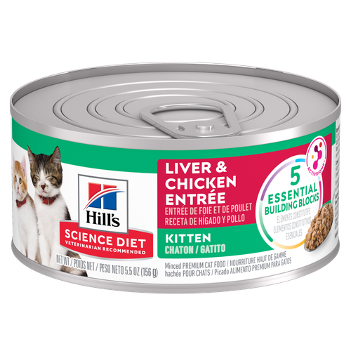 Kitten alimento húmedo en lata para gatitos Packshot
